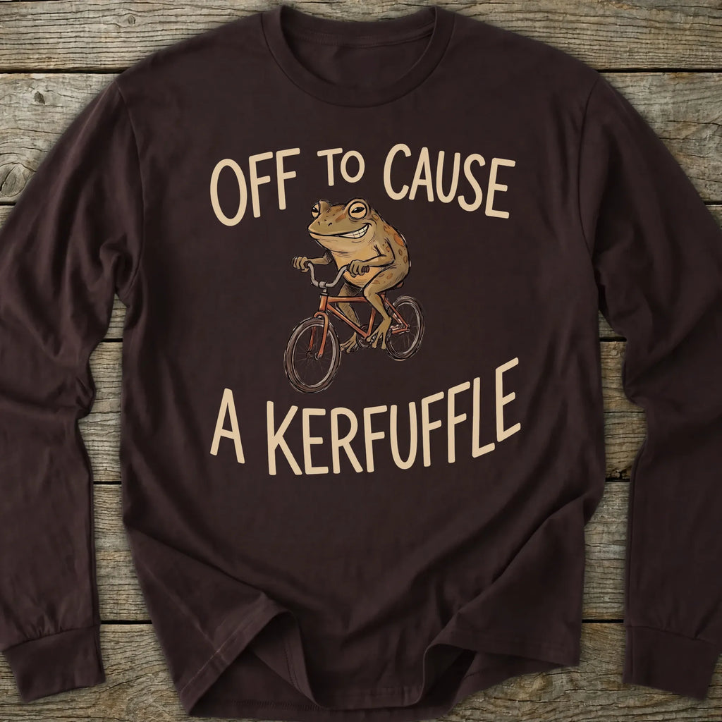 Printify Long-sleeve Cause A Kerfuffle Long Sleeve T-Shirt
