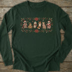 Printify Long-sleeve Christmas Friends Long Sleeve T-Shirt