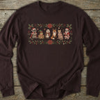 Printify Long-sleeve Christmas Friends Long Sleeve T-Shirt