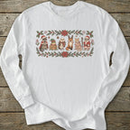 Printify Long-sleeve Christmas Friends Long Sleeve T-Shirt