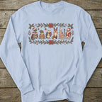 Printify Long-sleeve Christmas Friends Long Sleeve T-Shirt