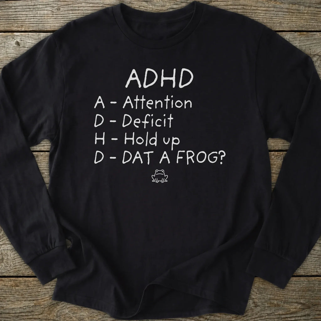 Printify Long-sleeve Dat A Frog Long Sleeve T-Shirt