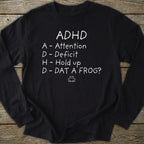 Printify Long-sleeve Dat A Frog Long Sleeve T-Shirt