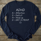 Printify Long-sleeve Dat A Frog Long Sleeve T-Shirt