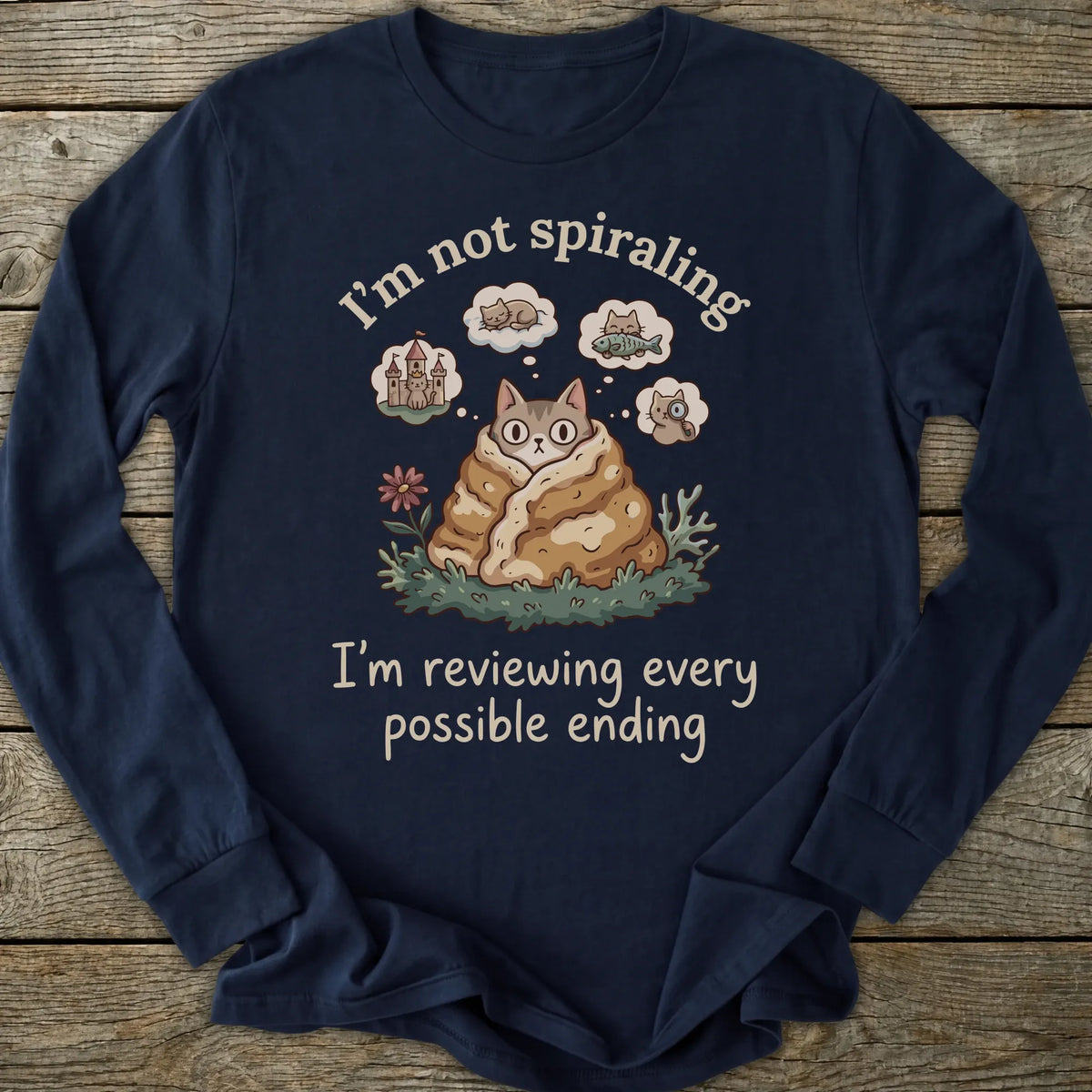 Printify Long-sleeve Every Possible Ending Long Sleeve T-Shirt