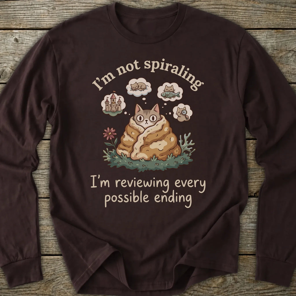 Printify Long-sleeve Every Possible Ending Long Sleeve T-Shirt
