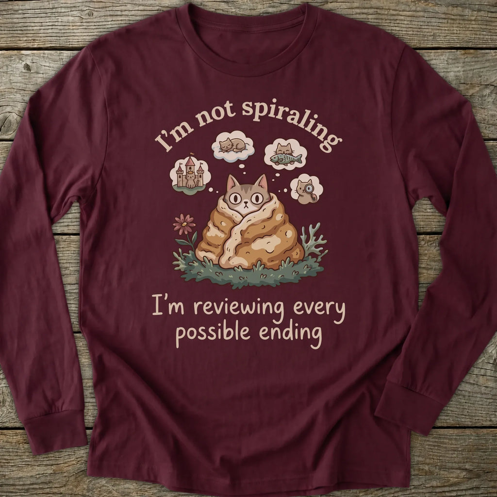 Printify Long-sleeve Every Possible Ending Long Sleeve T-Shirt