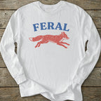 Printify Long-sleeve Feral Long Sleeve T-Shirt