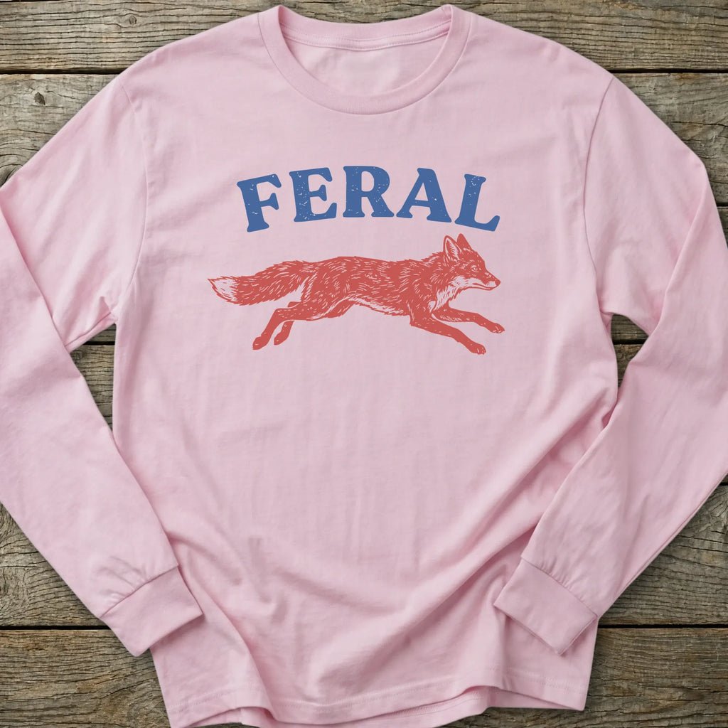 Printify Long-sleeve Feral Long Sleeve T-Shirt