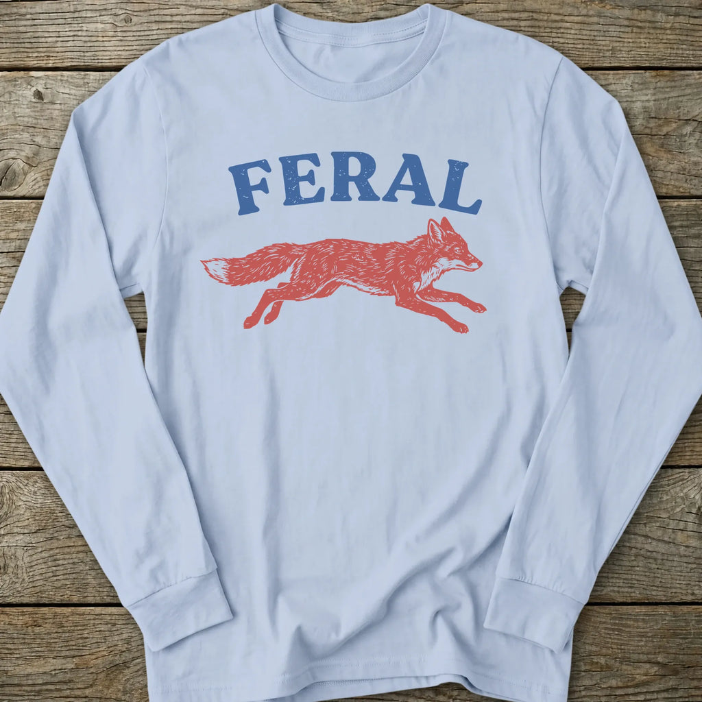 Printify Long-sleeve Feral Long Sleeve T-Shirt