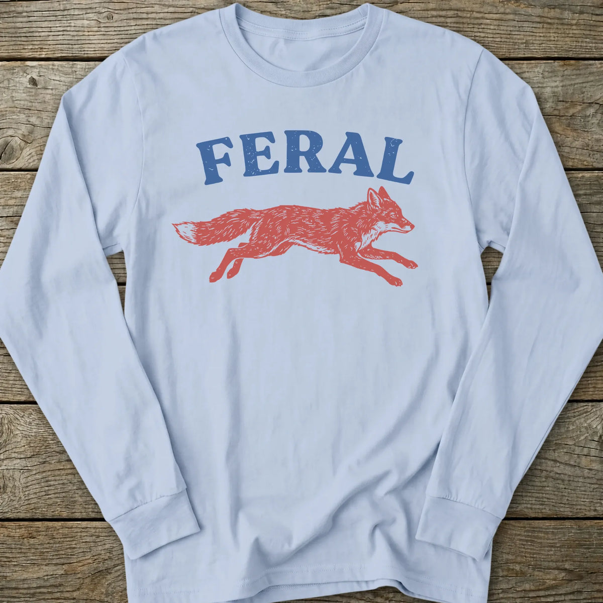 Printify Long-sleeve Feral Long Sleeve T-Shirt