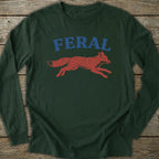 Printify Long-sleeve Feral Long Sleeve T-Shirt