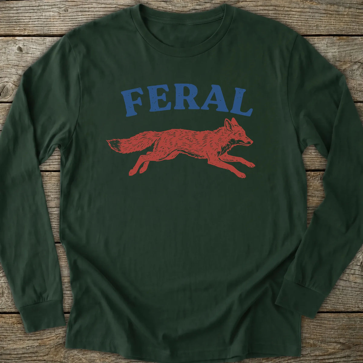 Printify Long-sleeve Feral Long Sleeve T-Shirt