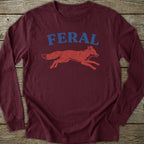 Printify Long-sleeve Feral Long Sleeve T-Shirt