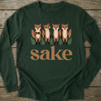 Printify Long-sleeve Four Fox Sake Long Sleeve T-Shirt