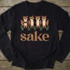 Printify Long-sleeve Four Fox Sake Long Sleeve T-Shirt