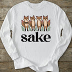 Printify Long-sleeve Four Fox Sake Long Sleeve T-Shirt