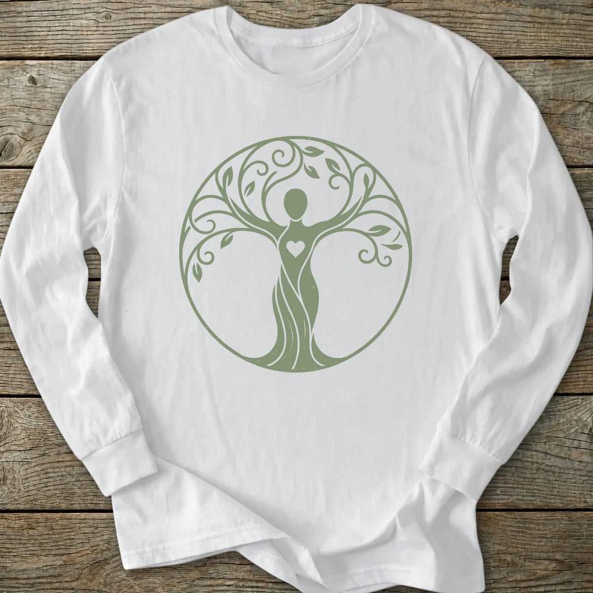 Printify Long-sleeve Goddess Long Sleeve T-Shirt