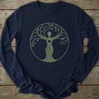 Printify Long-sleeve Goddess Long Sleeve T-Shirt
