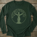 Printify Long-sleeve Goddess Long Sleeve T-Shirt