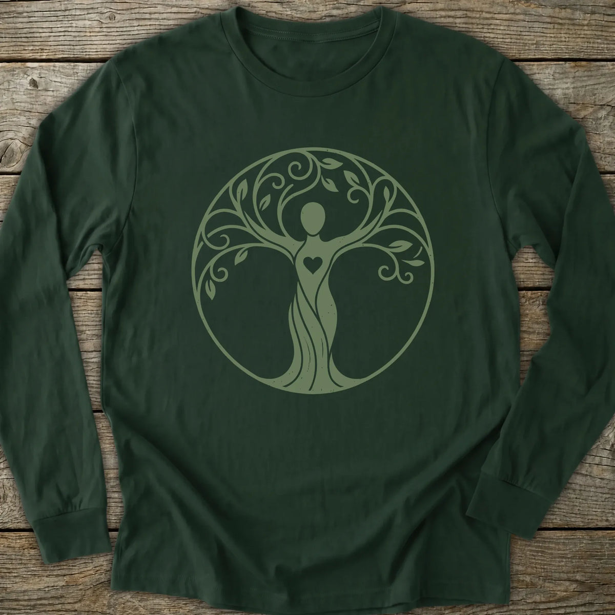 Printify Long-sleeve Goddess Long Sleeve T-Shirt