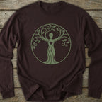 Printify Long-sleeve Goddess Long Sleeve T-Shirt