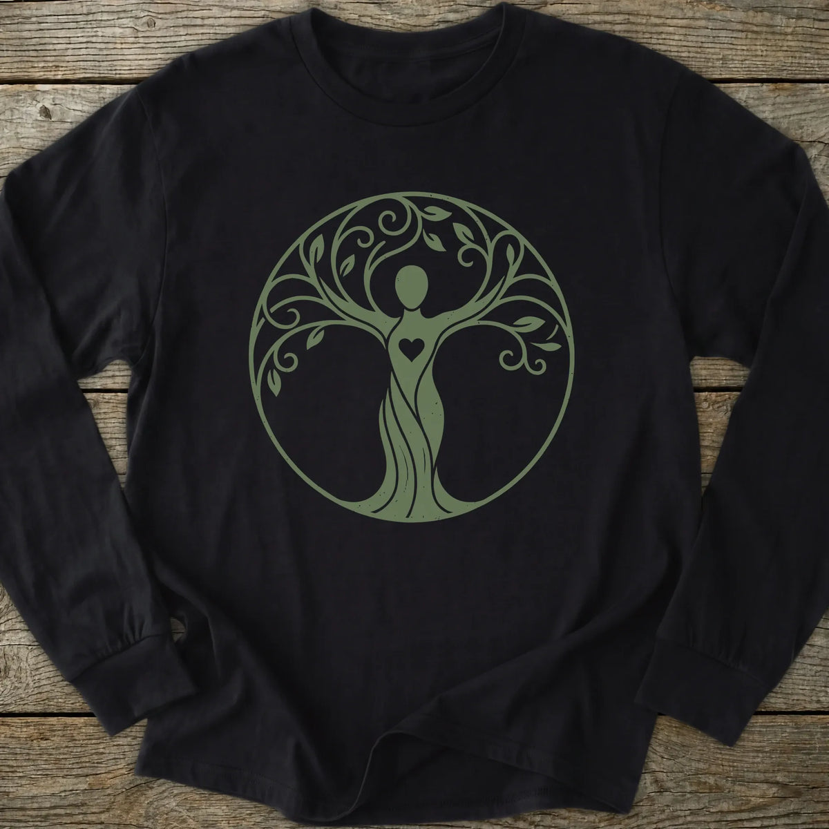 Printify Long-sleeve Goddess Long Sleeve T-Shirt