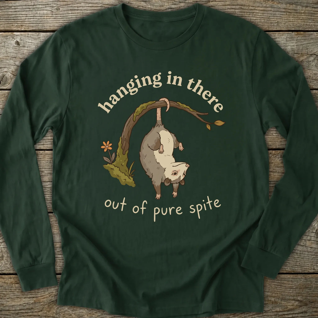 Printify Long-sleeve Hanging For Spite Long Sleeve T-Shirt