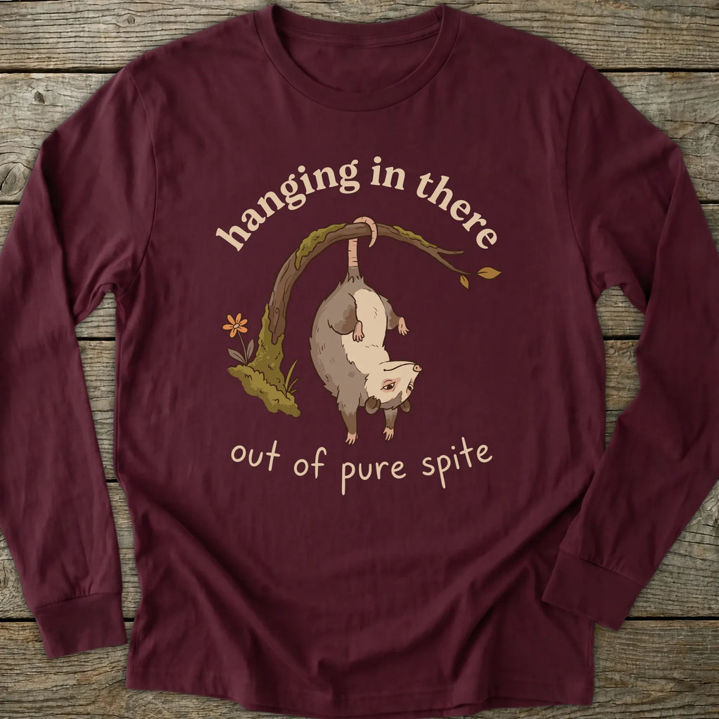 Printify Long-sleeve Hanging For Spite Long Sleeve T-Shirt