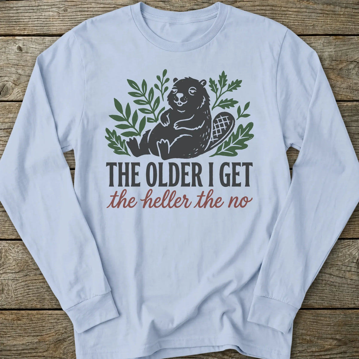 Printify Long-sleeve Heller The No Long Sleeve T-Shirt