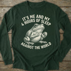Printify Long-sleeve Hours Of Sleep Long Sleeve T-Shirt