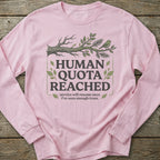 Printify Long-sleeve Human Quota Bird Long Sleeve T-Shirt