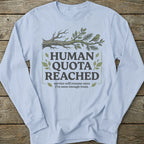 Printify Long-sleeve Human Quota Bird Long Sleeve T-Shirt