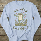Printify Long-sleeve I'm A Delight Long Sleeve T-Shirt