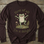 Printify Long-sleeve I'm A Delight Long Sleeve T-Shirt