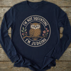 Printify Long-sleeve I'm Judging Long Sleeve T-Shirt