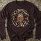 Printify Long-sleeve I'm Judging Long Sleeve T-Shirt