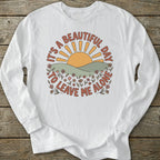 Printify Long-sleeve Leave Me Alone Long Sleeve T-Shirt