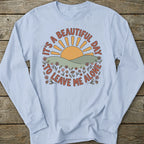 Printify Long-sleeve Leave Me Alone Long Sleeve T-Shirt
