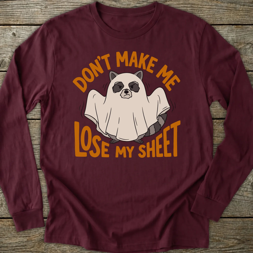 Printify Long-sleeve Lose My Sheet Long Sleeve T-Shirt