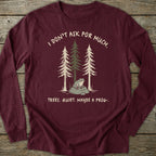 Printify Long-sleeve Maybe A Frog Long Sleeve T-Shirt