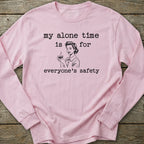 Printify Long-sleeve My Alone Time Long Sleeve T-Shirt