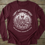 Printify Long-sleeve Not Enough Credit Long Sleeve T-Shirt