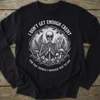 Printify Long-sleeve Not Enough Credit Long Sleeve T-Shirt