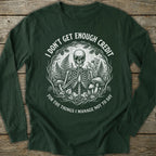 Printify Long-sleeve Not Enough Credit Long Sleeve T-Shirt