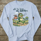 Printify Long-sleeve Off To Lose My Marbles Long Sleeve T-Shirt