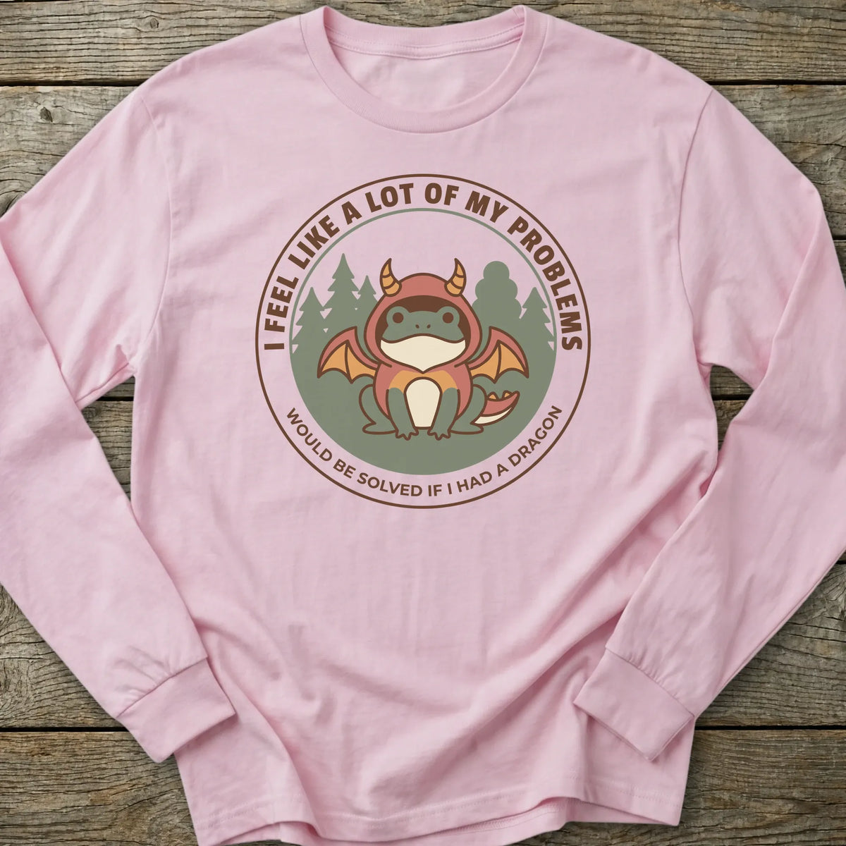 Printify Long-sleeve Problems Solved Long Sleeve