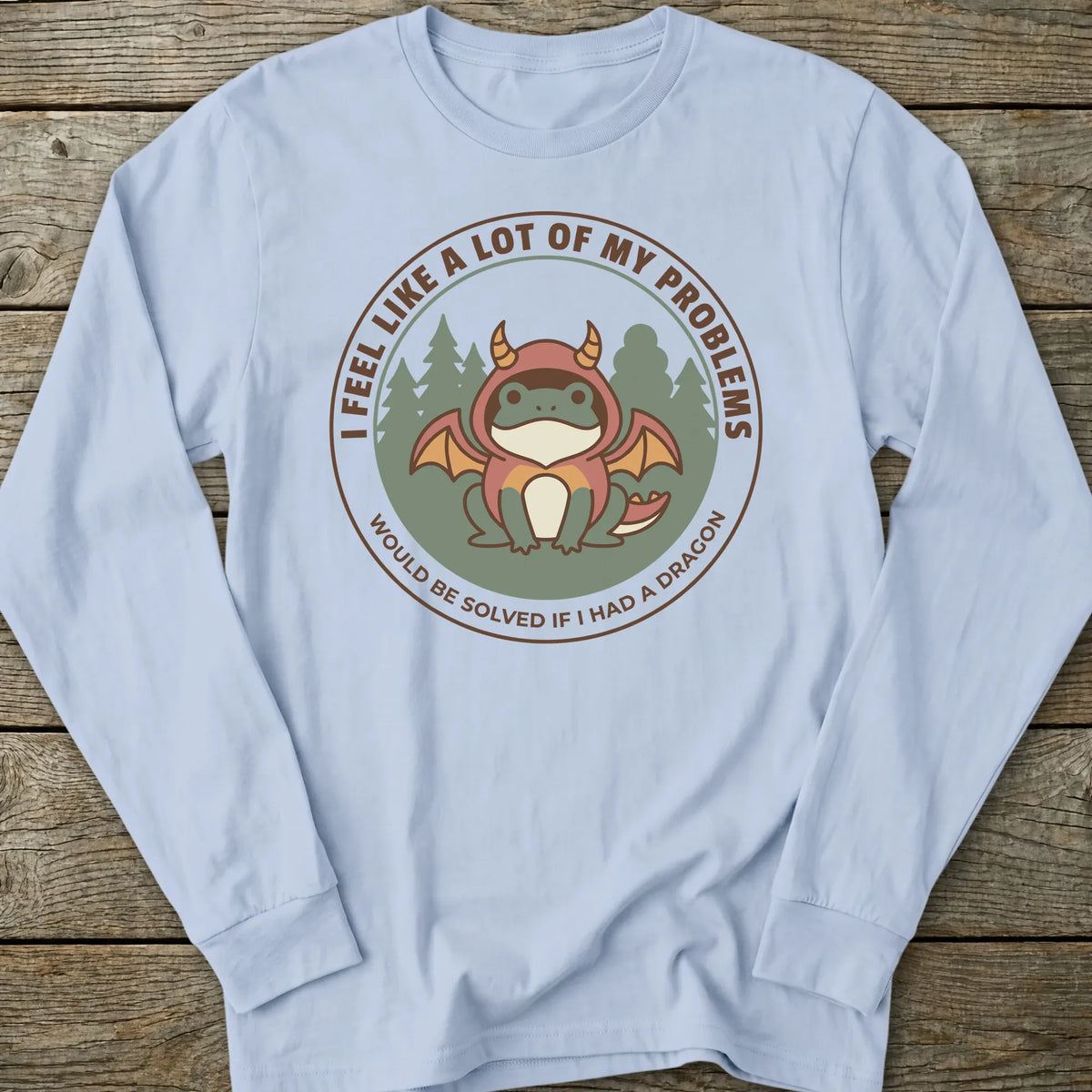 Printify Long-sleeve Problems Solved Long Sleeve