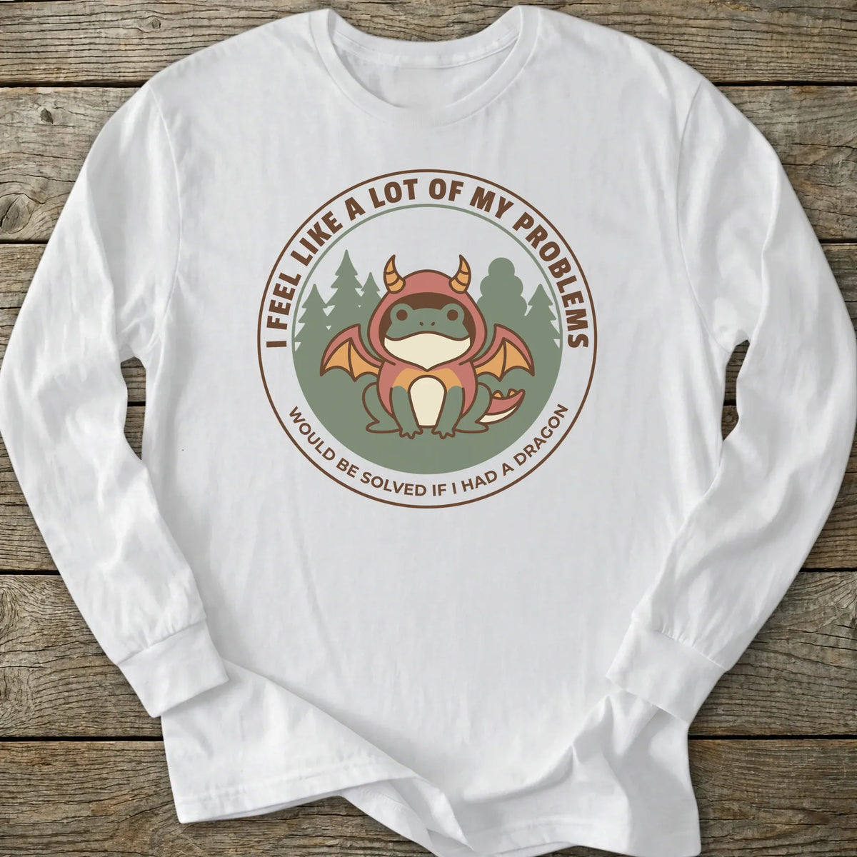 Printify Long-sleeve Problems Solved Long Sleeve