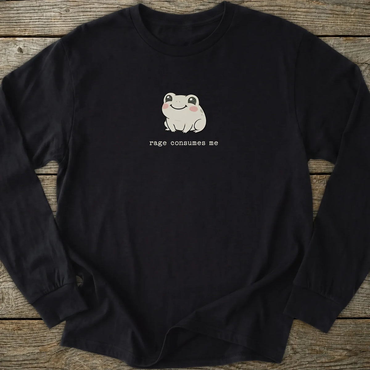 Printify Long-sleeve Rage Consumes Me Long Sleeve T-Shirt